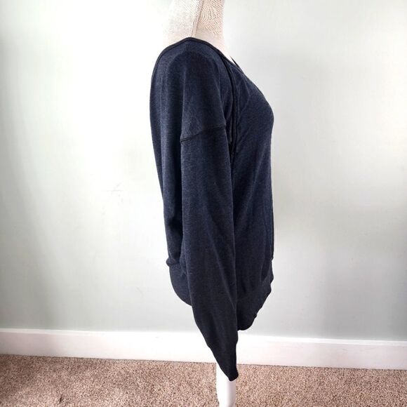 291 FROM VENICE CA WOMEN'S SWEAT SHIRT SIZE 2 OR MEDIUM DARK GRAY - Picture 3 of 6